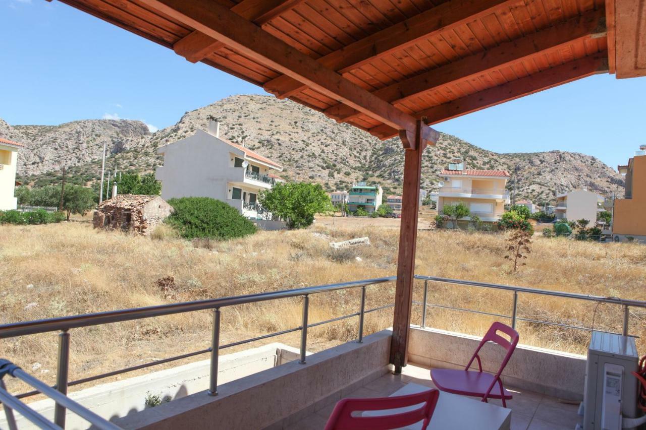Sounio Mare Apartman Szúnio Kültér fotó